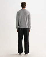 LAWRIE L/S POLO SOFT MERINO WOOL GREY