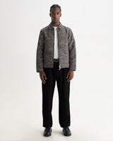MALHAM TROUSER WOOL BLEND NAVY