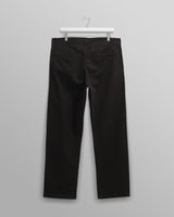 Marwood Trousers Black Cotton Twill