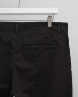 Marwood Trousers Black Cotton Twill