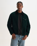 MASON JACKET CANVAS DARK GREEN