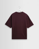 Milton - Dark Purple Emorised Organic Cotton T-Shirt