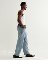 Montague - Ecru Ribbed Organic Cotton Vest