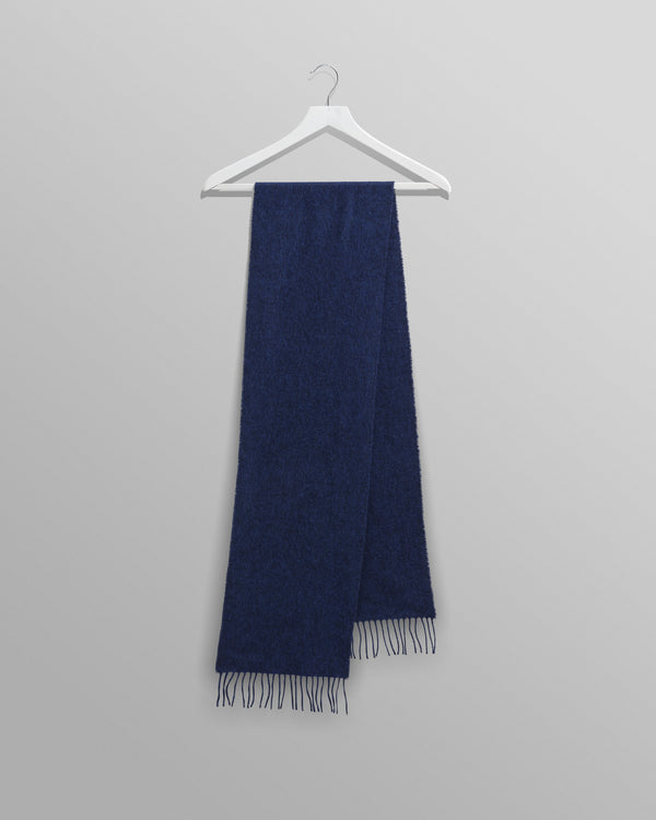 Eden - Blue Merino Wool Scarf