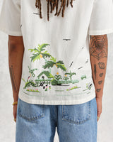 Newton Shirt Ecru Paradise Stitch