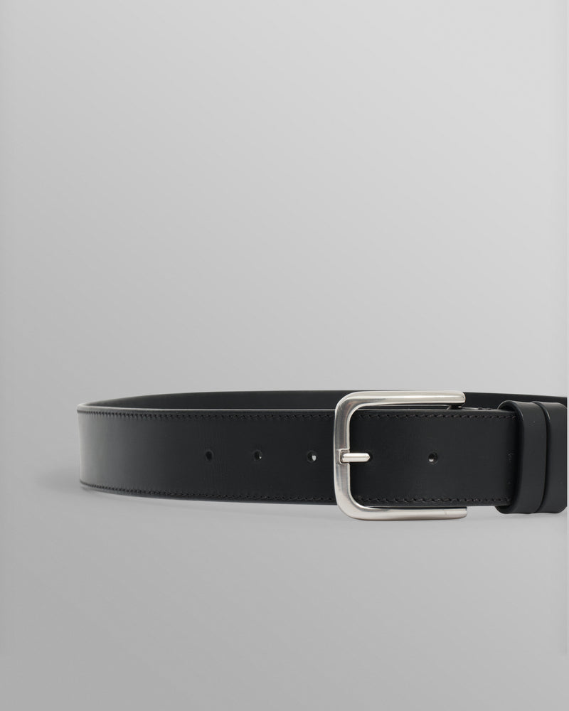 Paton - Black Leather Belt