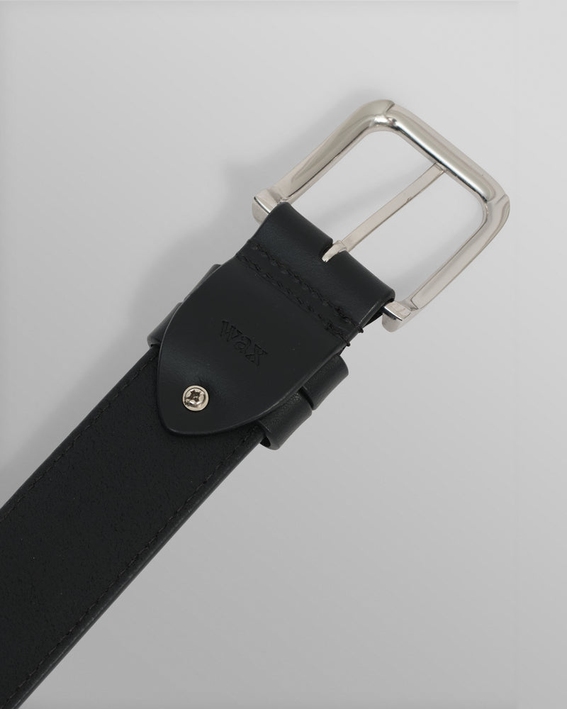 Paton - Black Leather Belt