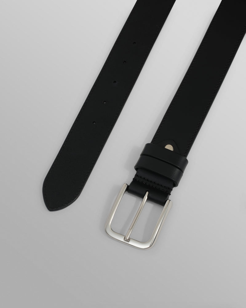 Paton - Black Leather Belt