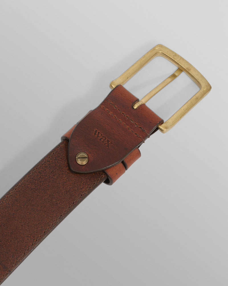 Paton - Brown Leather Belt