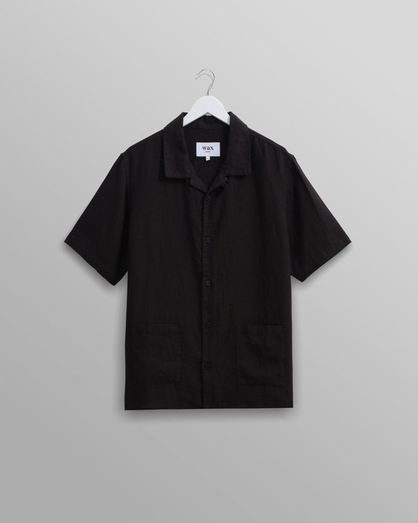Ren Shirt Black Linen