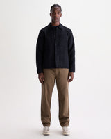 ROMER OVERSHIRT CHECK QUILT NAVY