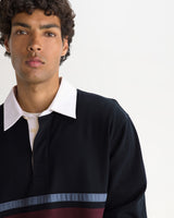 ROWHILL RUGBY HEAVY COTTON NAVY / PURPLE