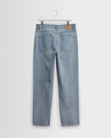 Russell - Light Blue Wash Straight Fit Denim Jeans