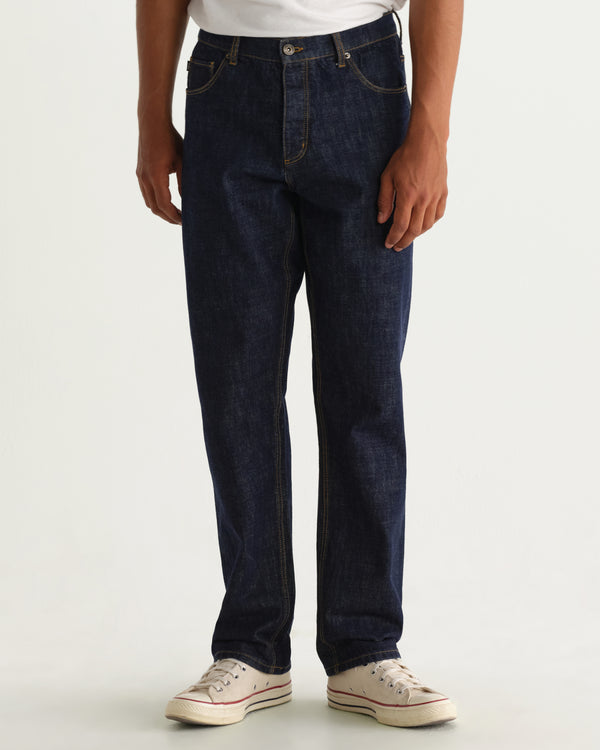 Russell - Rinse Wash Selvedge Straight Fit Denim Jeans