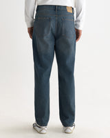 RUSSELL STRAIGHT FIT JEAN VINTAGE DENIM FADED MID BLUE