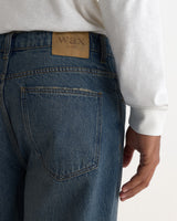 RUSSELL STRAIGHT FIT JEAN VINTAGE DENIM FADED MID BLUE