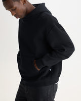 RYDAL HOODIE BRUSHED LOOPBACK BLACK
