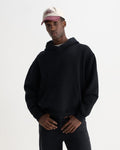 RYDAL HOODIE BRUSHED LOOPBACK BLACK