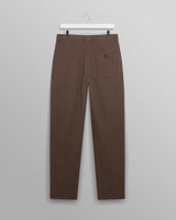 Raleigh Pleat Trousers Brown