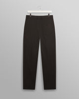Raleigh Pleat Trousers Charcoal