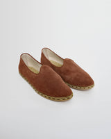 Sabah – Rust Suede Shoes