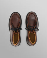 S.T. Valentin - Brown Smooth Leather Chunky Deck Boot