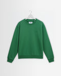 Sidney - Washed Green Loopback Cotton Sweatshirt