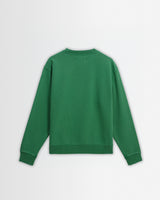 Sidney - Washed Green Loopback Cotton Sweatshirt
