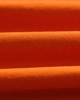 Sidney - Washed Orange Loopback Cotton Sweatshirt