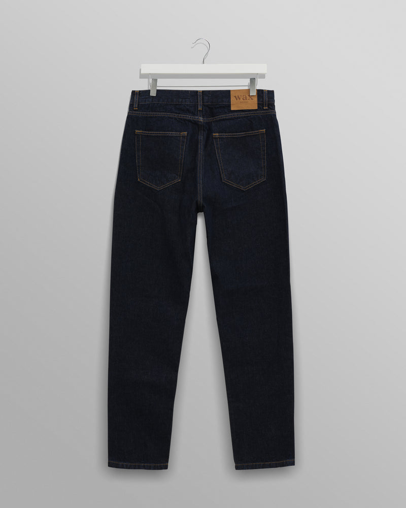 Slim Fit Jeans Rinse Denim & Wax London