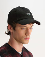 Spencer - Washed Black Cotton Sports Cap