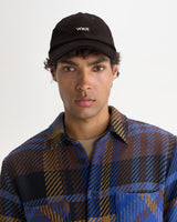 SPENCER SPORTS CAP CORDUROY LOGO BROWN