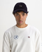 SPENCER SPORTS CAP CORDUROY LOGO NAVY