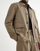 Strand - Beige Cotton Tencel Twill Jacket
