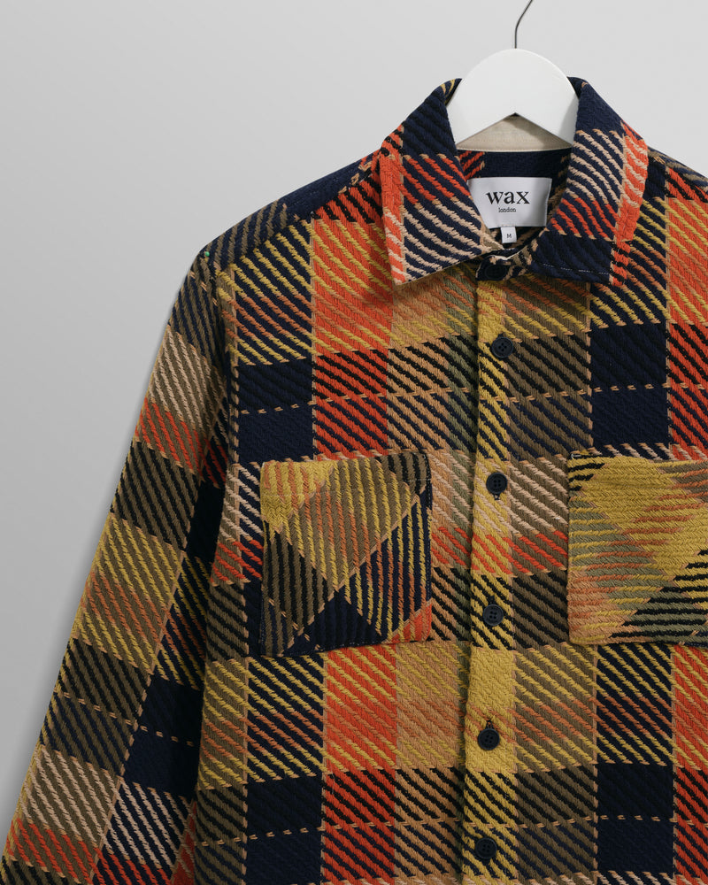 Whiting - Khaki Cheltenham Check Overshirt