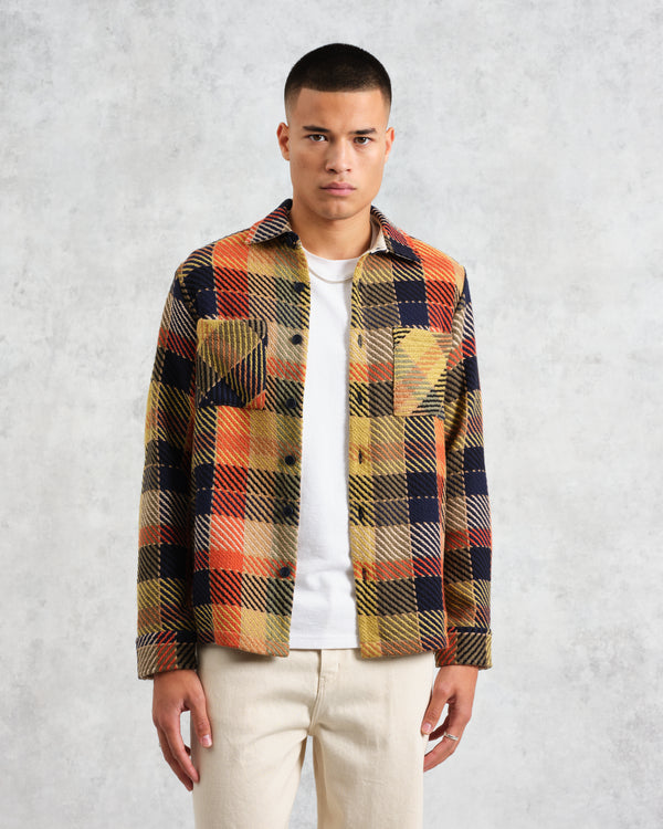 Whiting - Khaki Cheltenham Check Overshirt