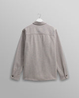Whiting - Blue Fleck Wool Overshirt