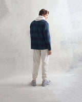 Whiting Overshirt Navy/Teal Olney Check