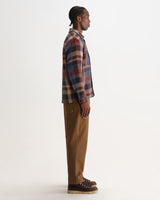 Whiting - Rust And Multicolour Pike Check Overshirt