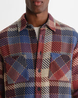 Whiting - Rust And Multicolour Pike Check Overshirt