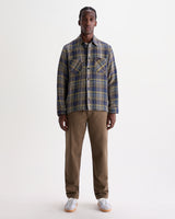 WHITING OVERSHIRT GRAIN CHECK BLUE / MULTI