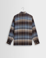 WHITING OVERSHIRT SERENE CHECK BLUE / ECRU