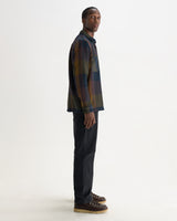 WHITING OVERSHIRT TEMPO CHECK GREEN / BROWN