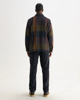 WHITING OVERSHIRT TEMPO CHECK GREEN / BROWN