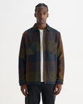 WHITING OVERSHIRT TEMPO CHECK GREEN / BROWN