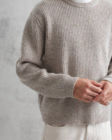 Wilde - Natural Fleck Wool Jumper