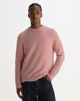 WILDE CREW FLUFFY WOOL BLEND PALE PINK