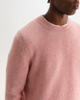 WILDE CREW FLUFFY WOOL BLEND PALE PINK