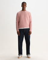 WILDE CREW FLUFFY WOOL BLEND PALE PINK