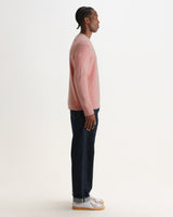 WILDE CREW FLUFFY WOOL BLEND PALE PINK